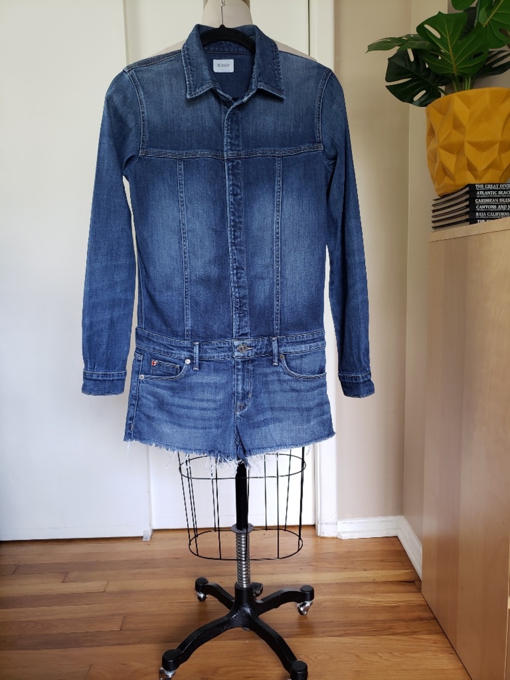 HUDSON Denim Jumpsuit Size Small